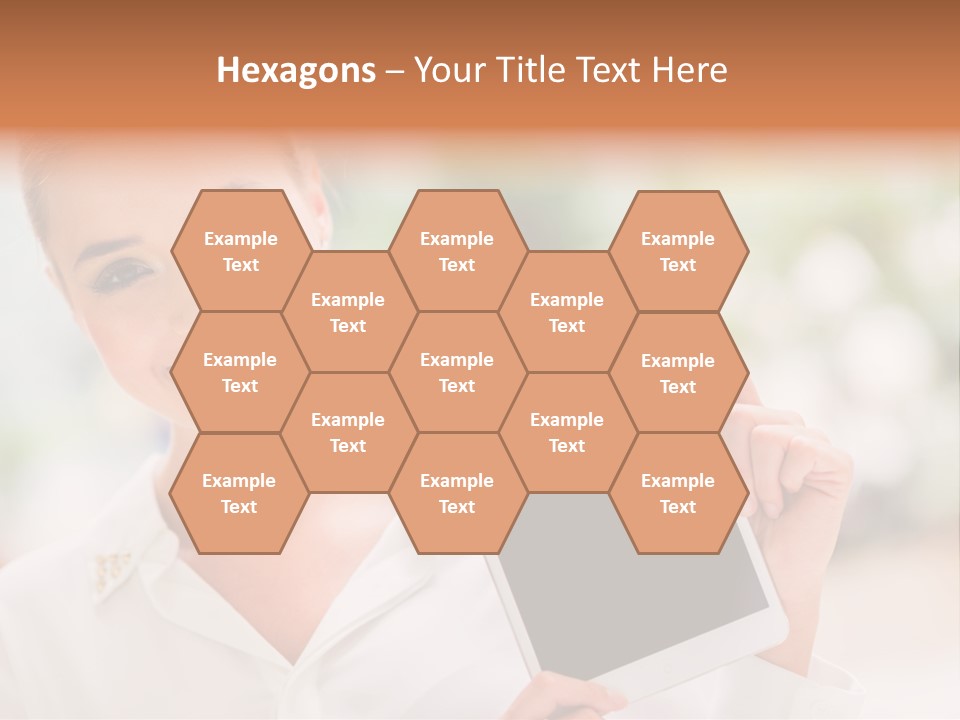 Social Portrait  PowerPoint Template