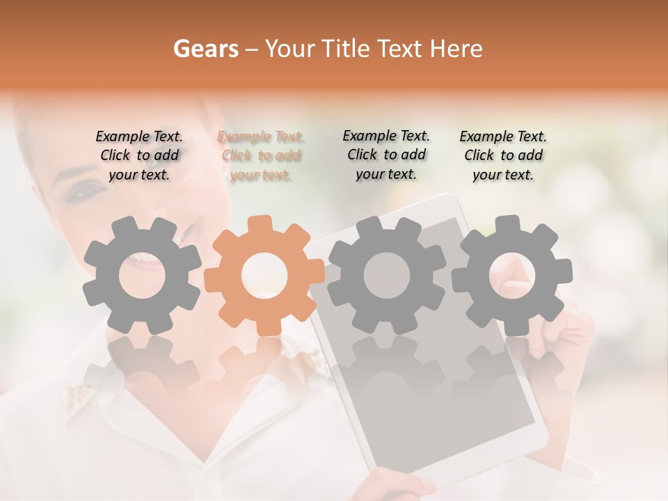 Social Portrait  PowerPoint Template