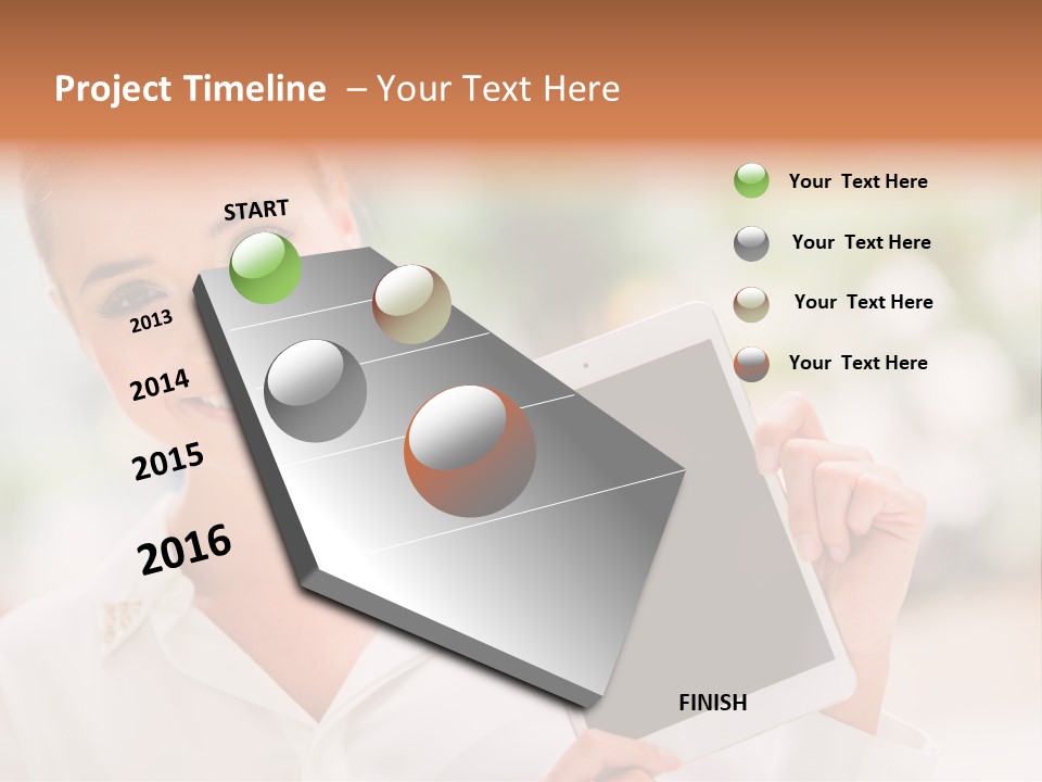 Social Portrait  PowerPoint Template