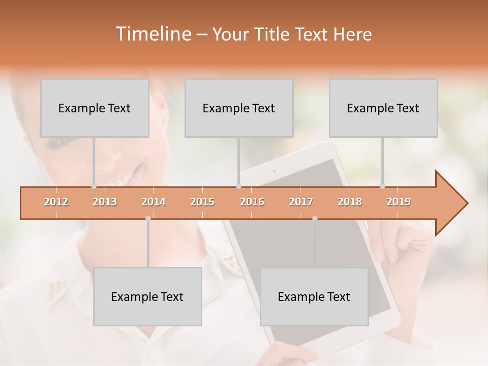 Social Portrait  PowerPoint Template