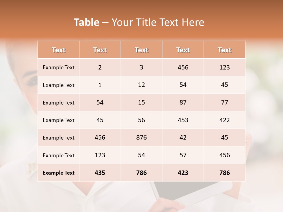Social Portrait  PowerPoint Template