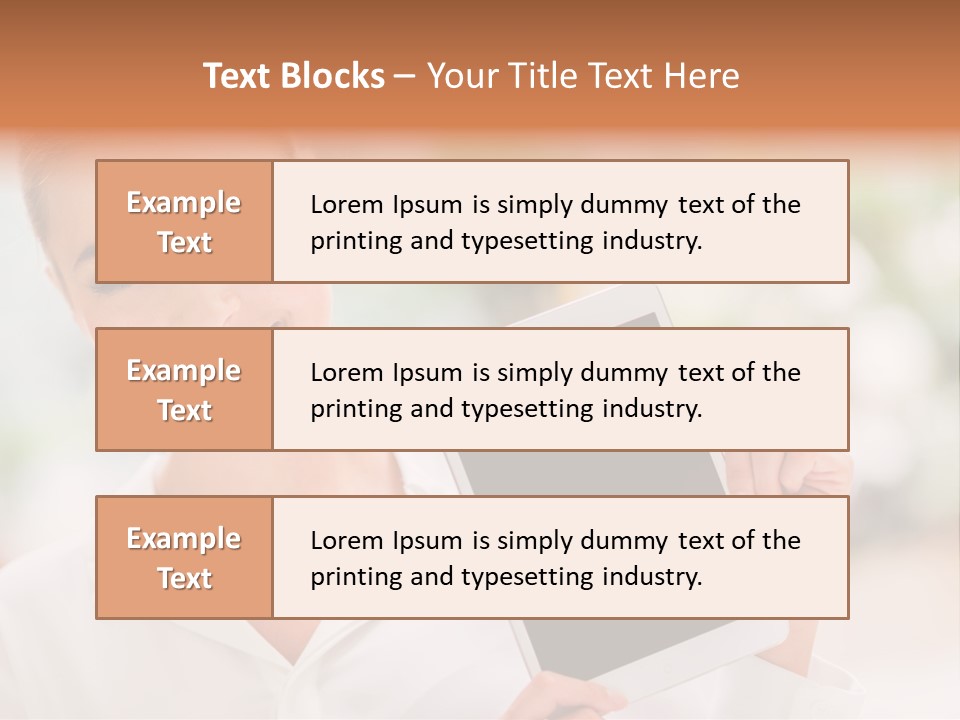 Social Portrait  PowerPoint Template