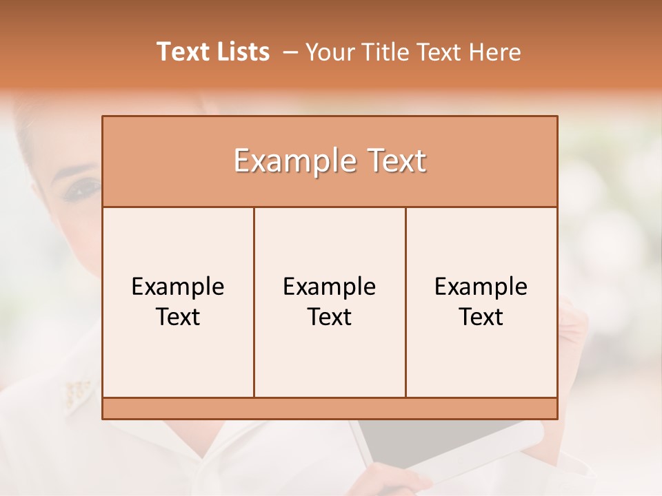 Social Portrait  PowerPoint Template