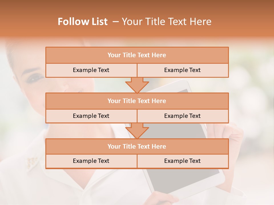 Social Portrait  PowerPoint Template