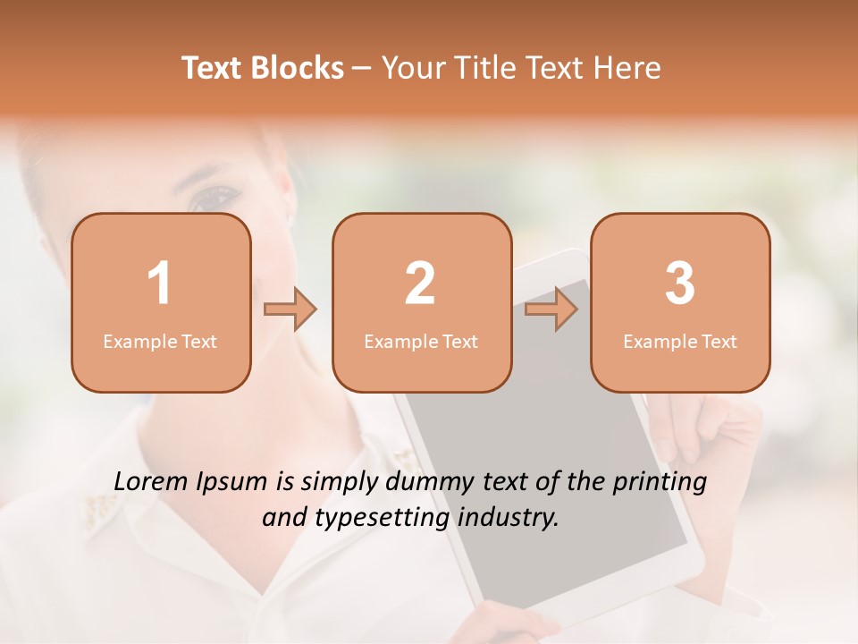 Social Portrait  PowerPoint Template