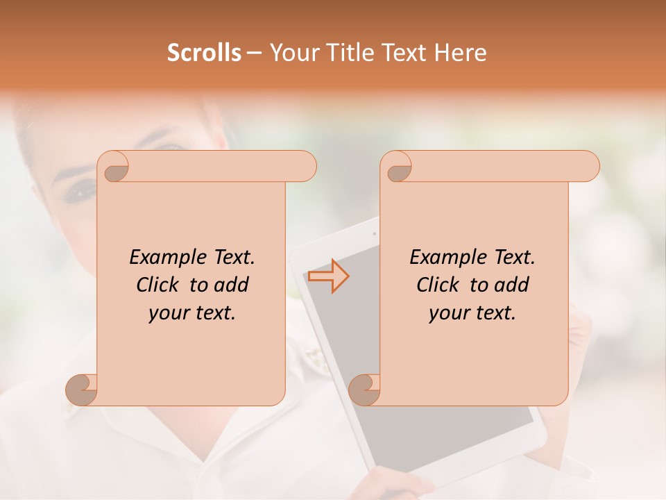 Social Portrait  PowerPoint Template