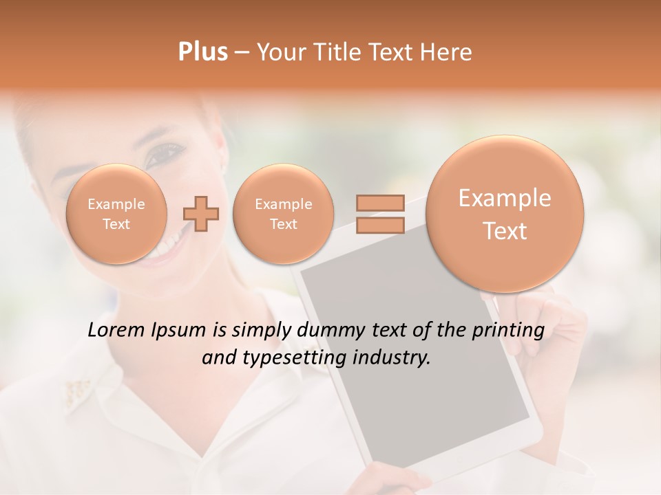 Social Portrait  PowerPoint Template
