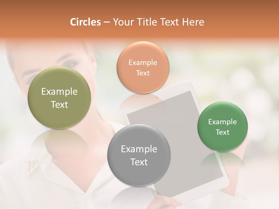 Social Portrait  PowerPoint Template