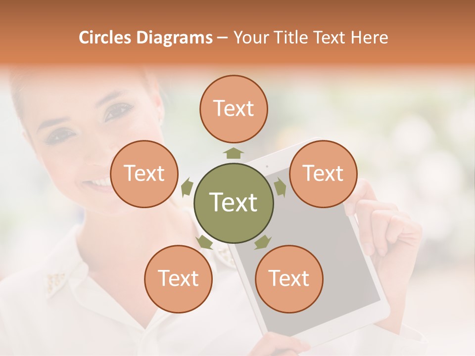 Social Portrait  PowerPoint Template