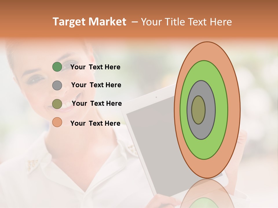 Social Portrait  PowerPoint Template