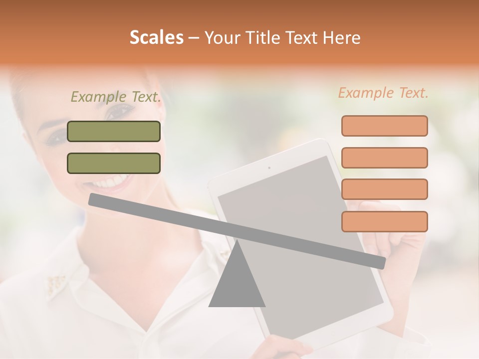 Social Portrait  PowerPoint Template