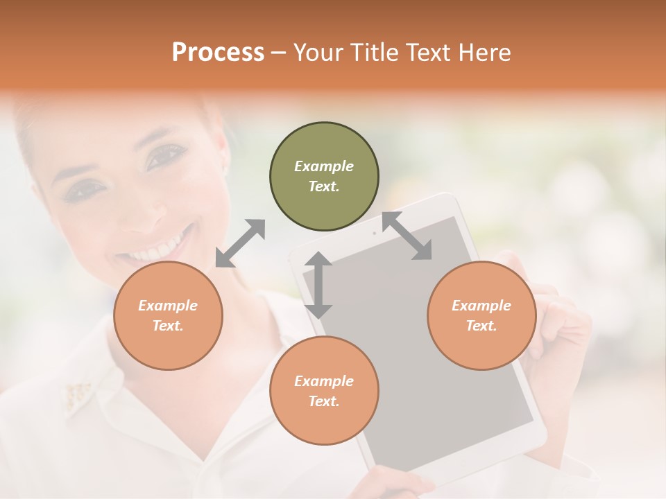 Social Portrait  PowerPoint Template