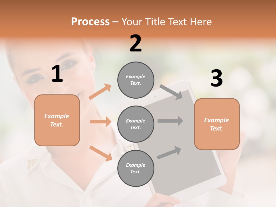 Social Portrait  PowerPoint Template