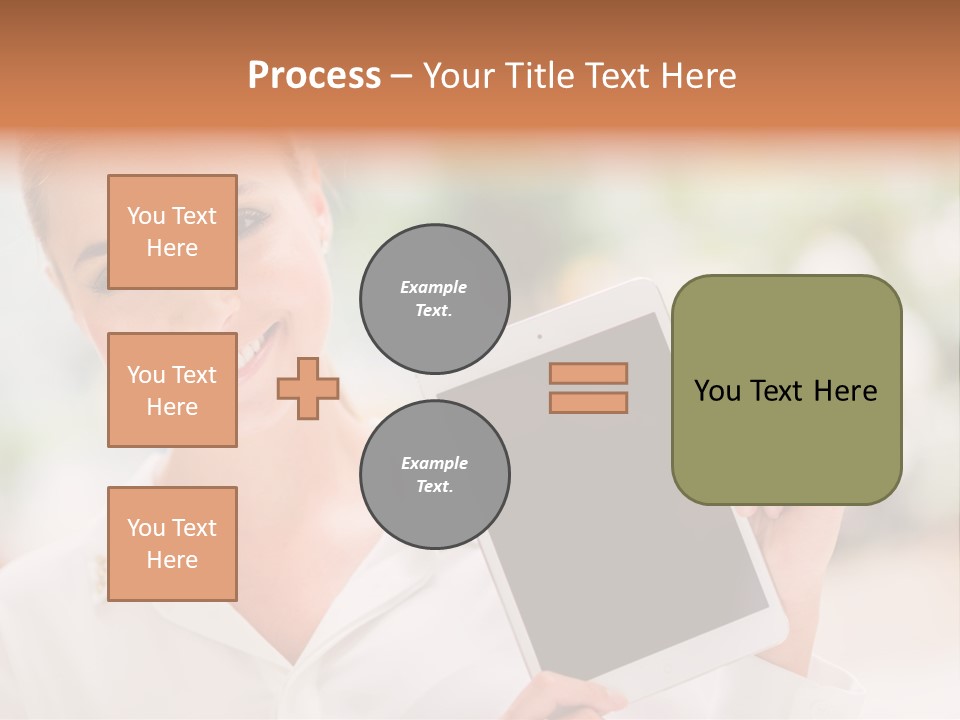 Social Portrait  PowerPoint Template