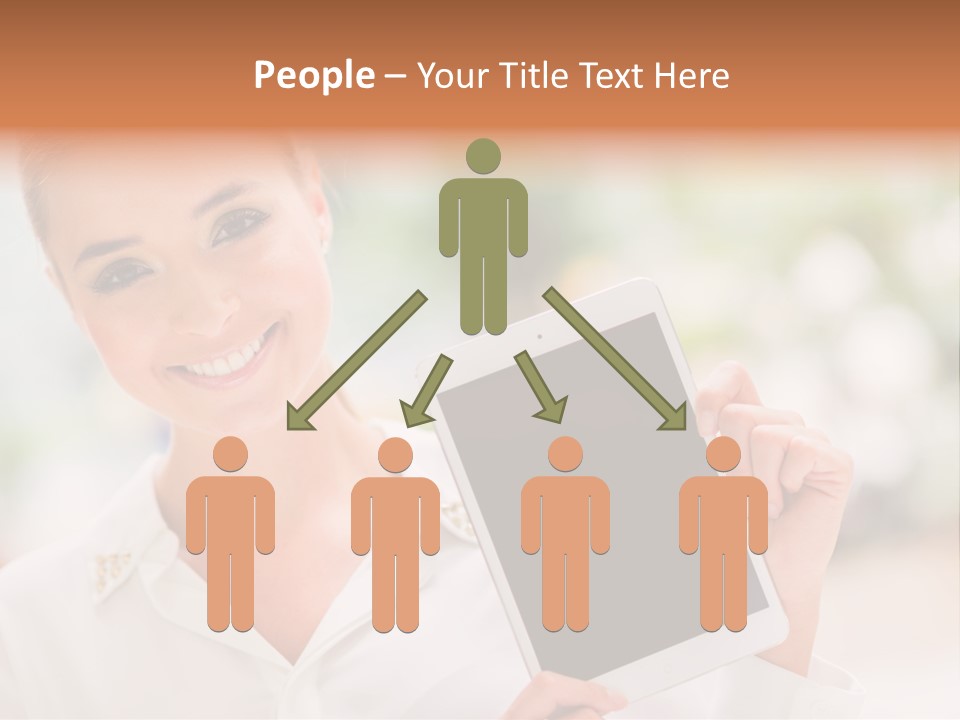 Social Portrait  PowerPoint Template