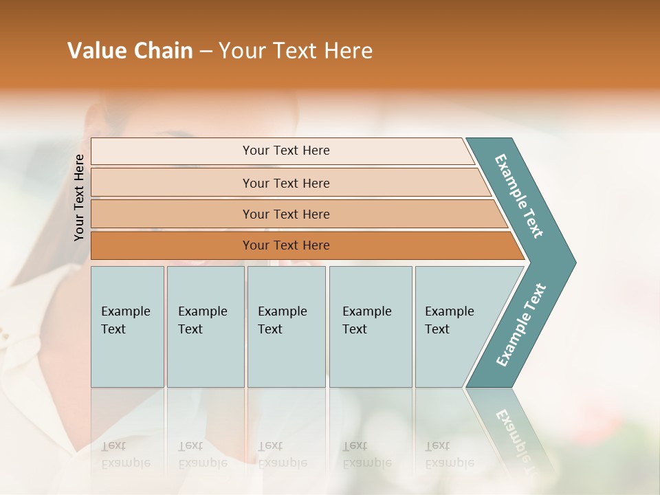 Lifestyle Attractive Caucasian PowerPoint Template