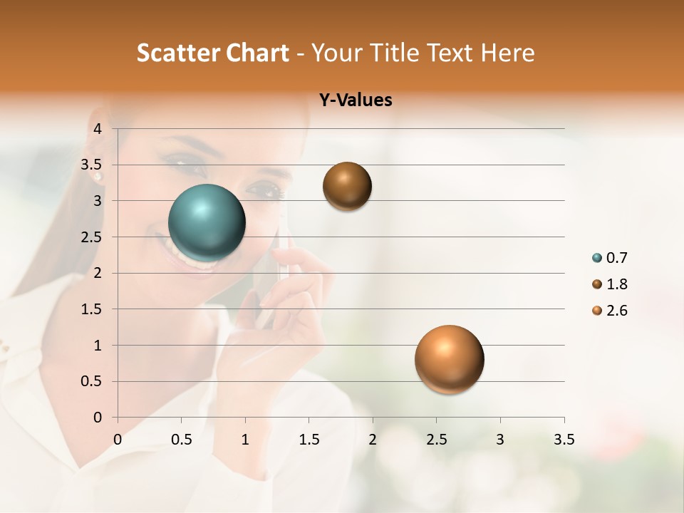 Lifestyle Attractive Caucasian PowerPoint Template