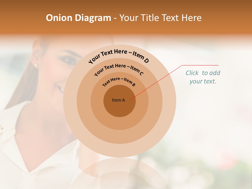 Lifestyle Attractive Caucasian PowerPoint Template