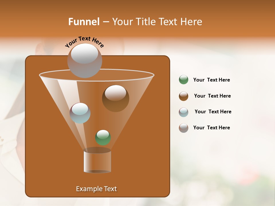 Lifestyle Attractive Caucasian PowerPoint Template