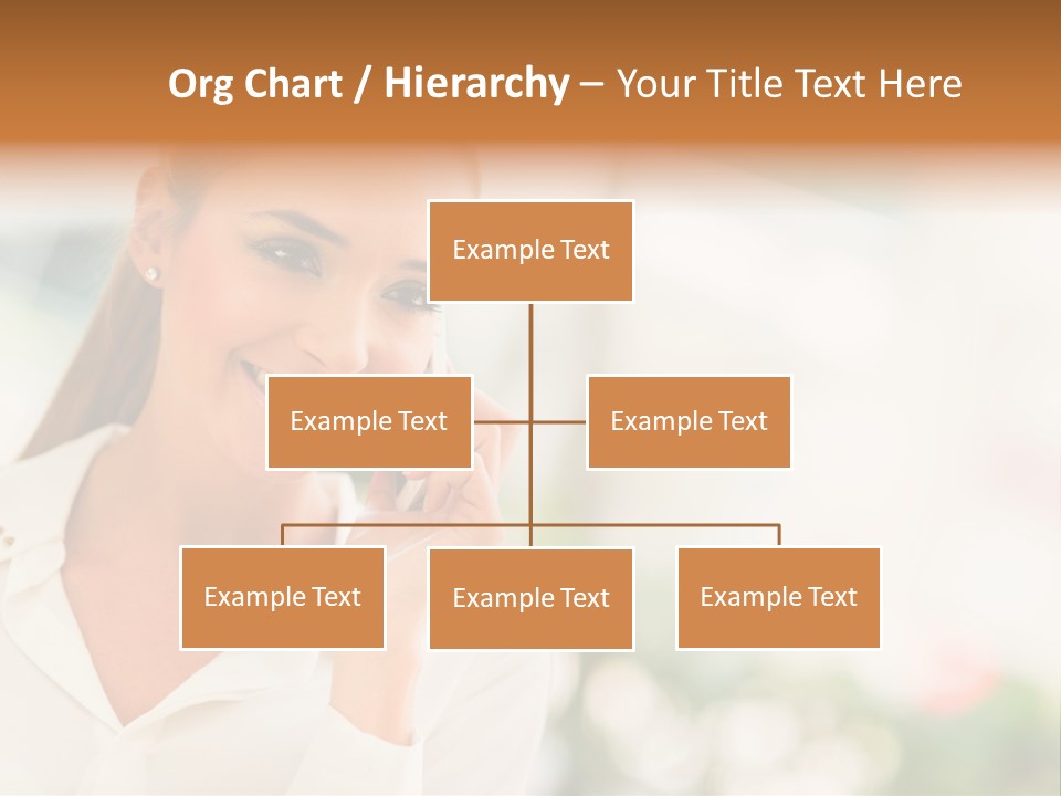 Lifestyle Attractive Caucasian PowerPoint Template