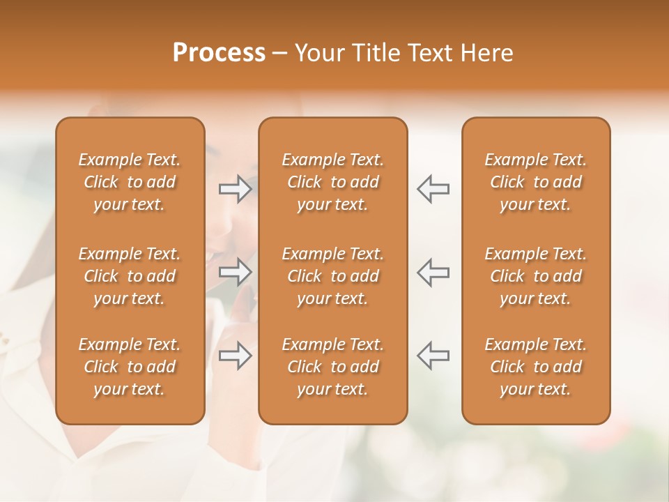Lifestyle Attractive Caucasian PowerPoint Template