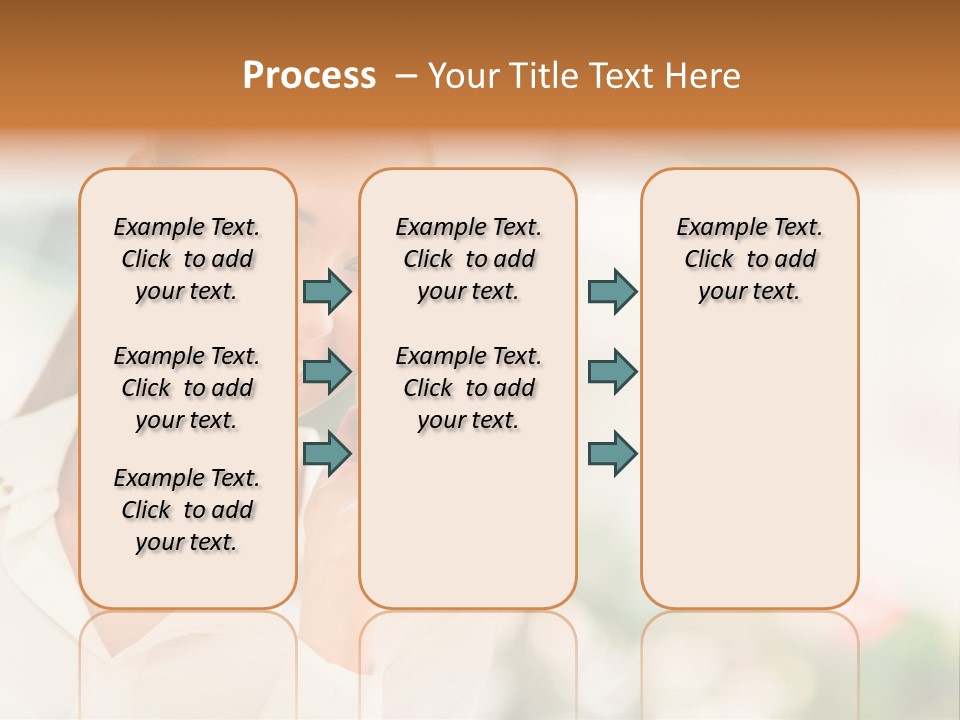 Lifestyle Attractive Caucasian PowerPoint Template
