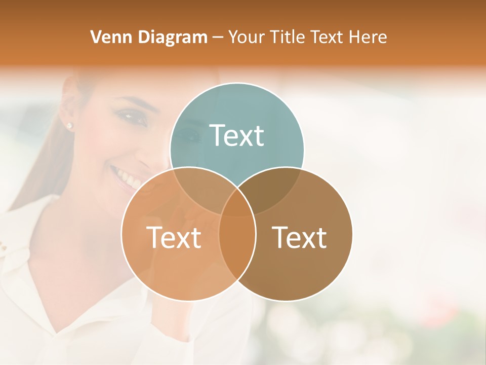 Lifestyle Attractive Caucasian PowerPoint Template