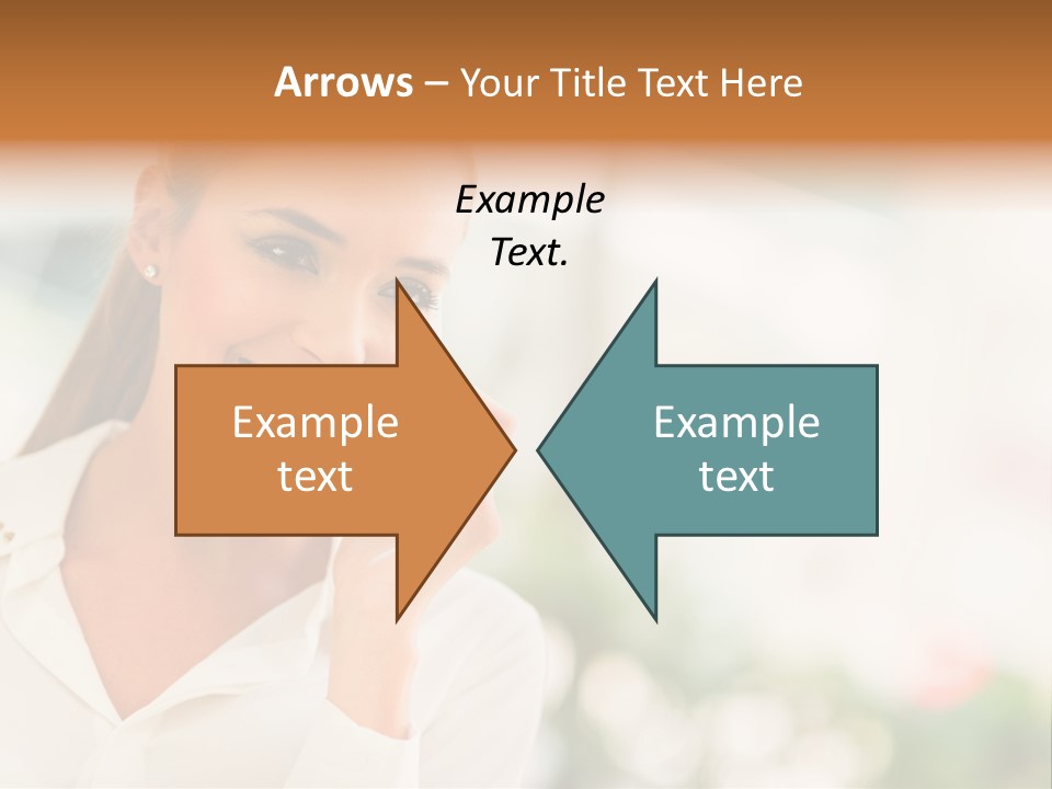 Lifestyle Attractive Caucasian PowerPoint Template