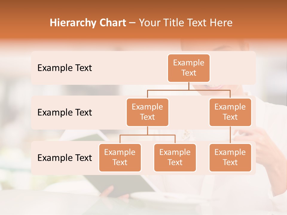 Blonde Woman Beautiful PowerPoint Template