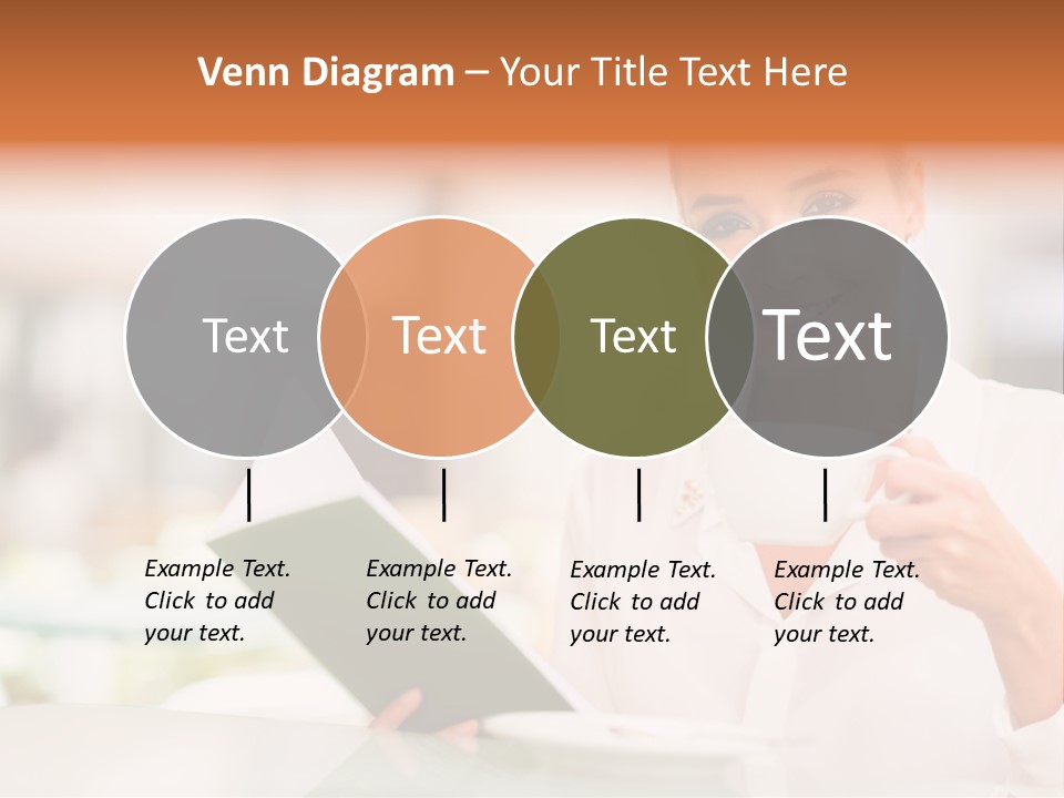 Blonde Woman Beautiful PowerPoint Template