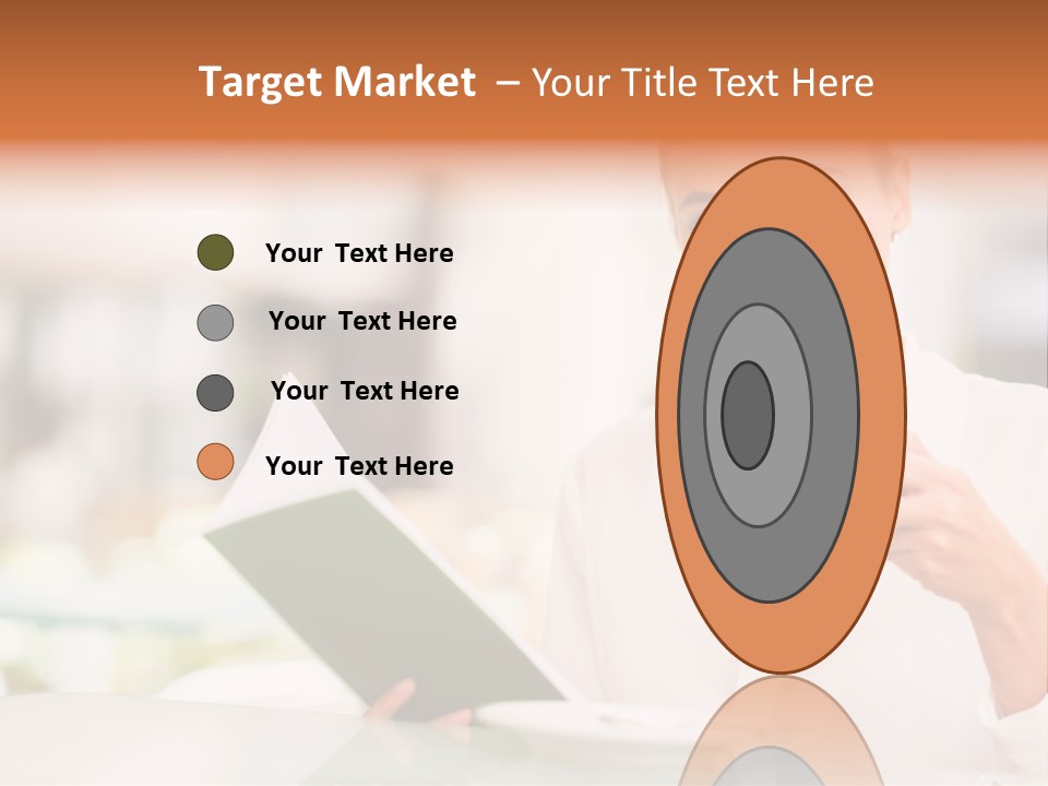 Blonde Woman Beautiful PowerPoint Template