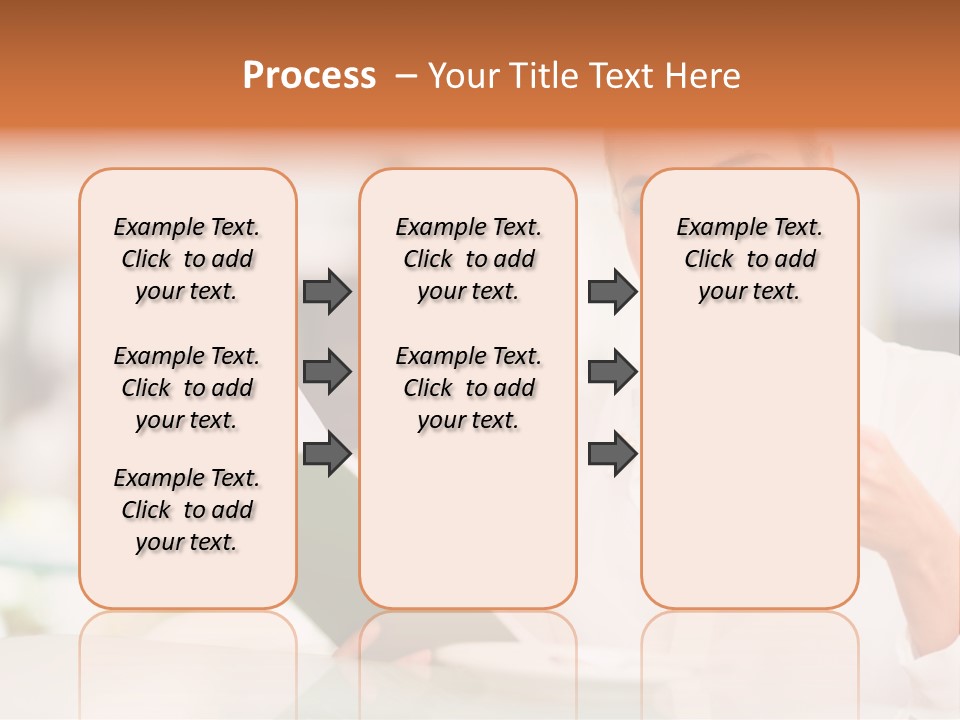 Blonde Woman Beautiful PowerPoint Template