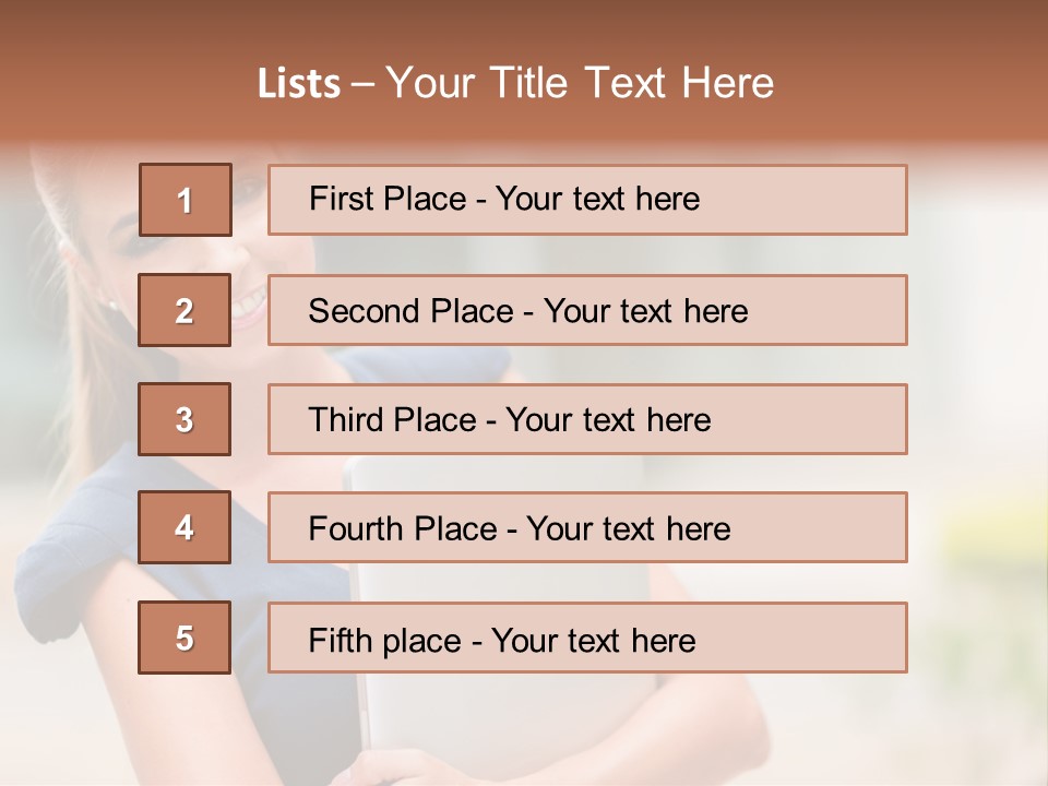 Executive People Beautiful PowerPoint Template
