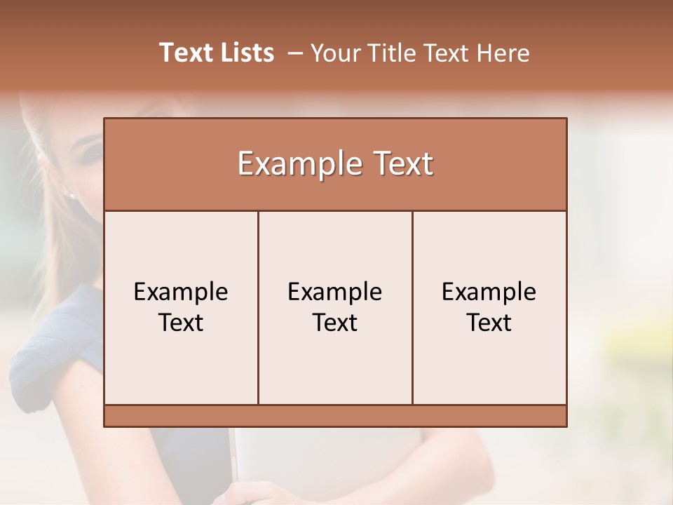 Executive People Beautiful PowerPoint Template