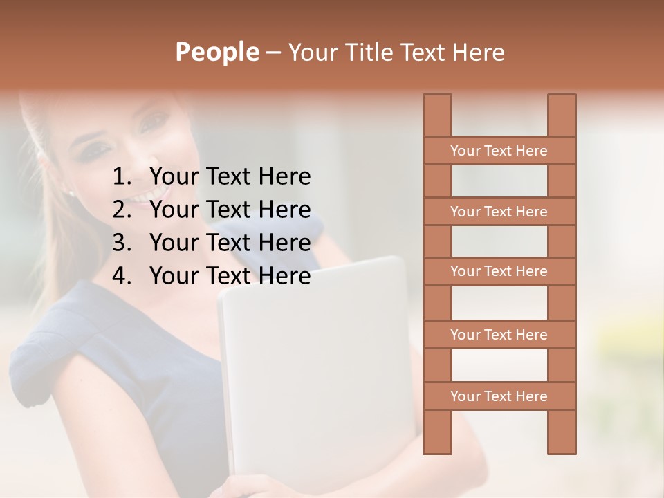 Executive People Beautiful PowerPoint Template