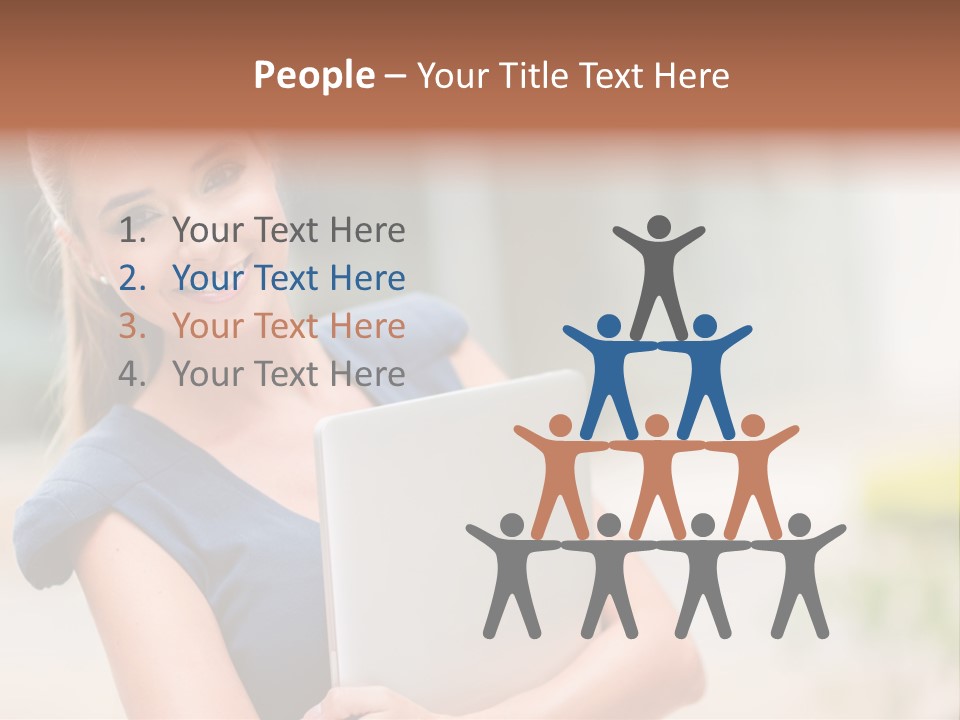 Executive People Beautiful PowerPoint Template