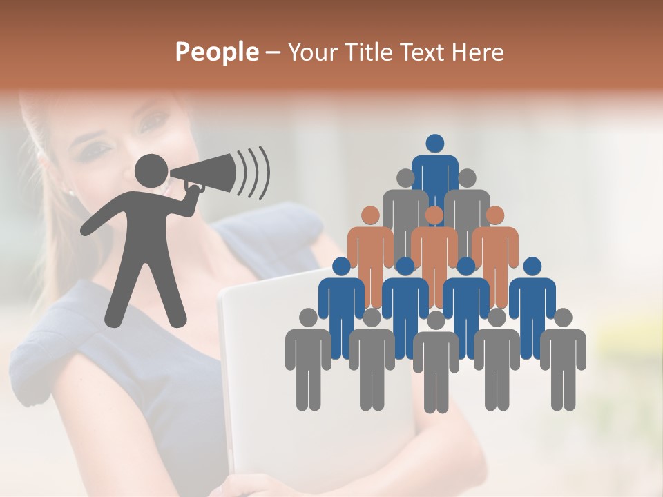 Executive People Beautiful PowerPoint Template