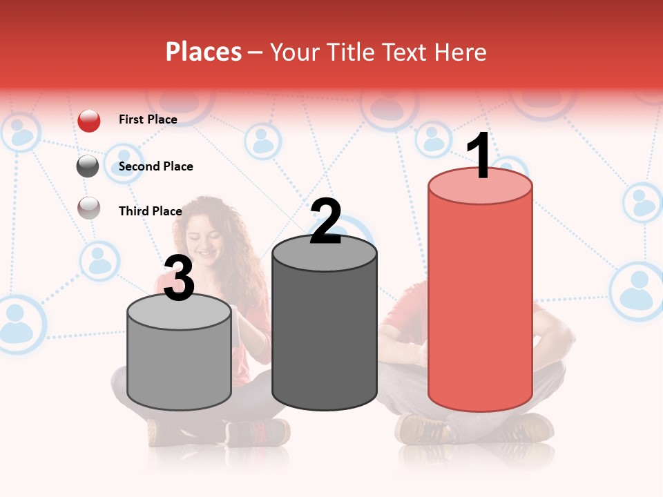 Connect Connection Mobile PowerPoint Template