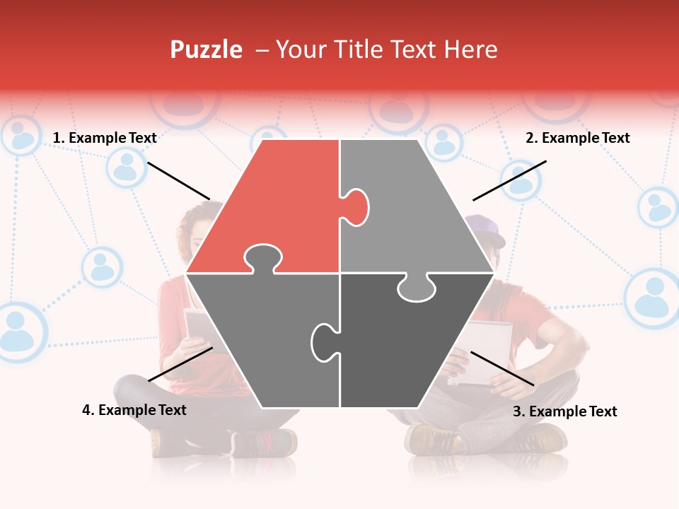 Connect Connection Mobile PowerPoint Template