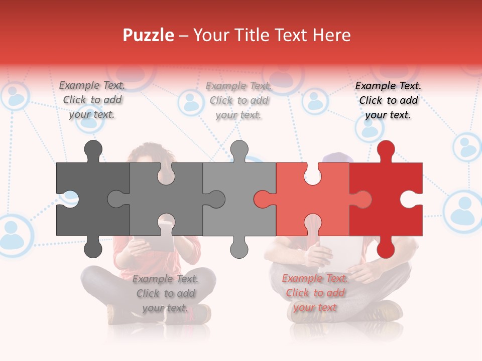 Connect Connection Mobile PowerPoint Template