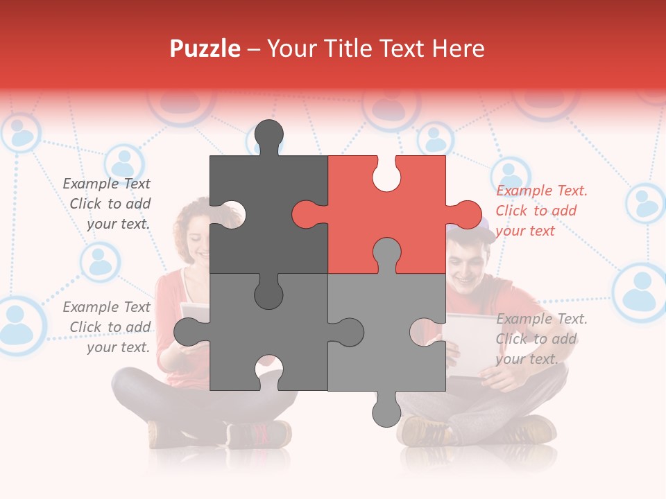 Connect Connection Mobile PowerPoint Template