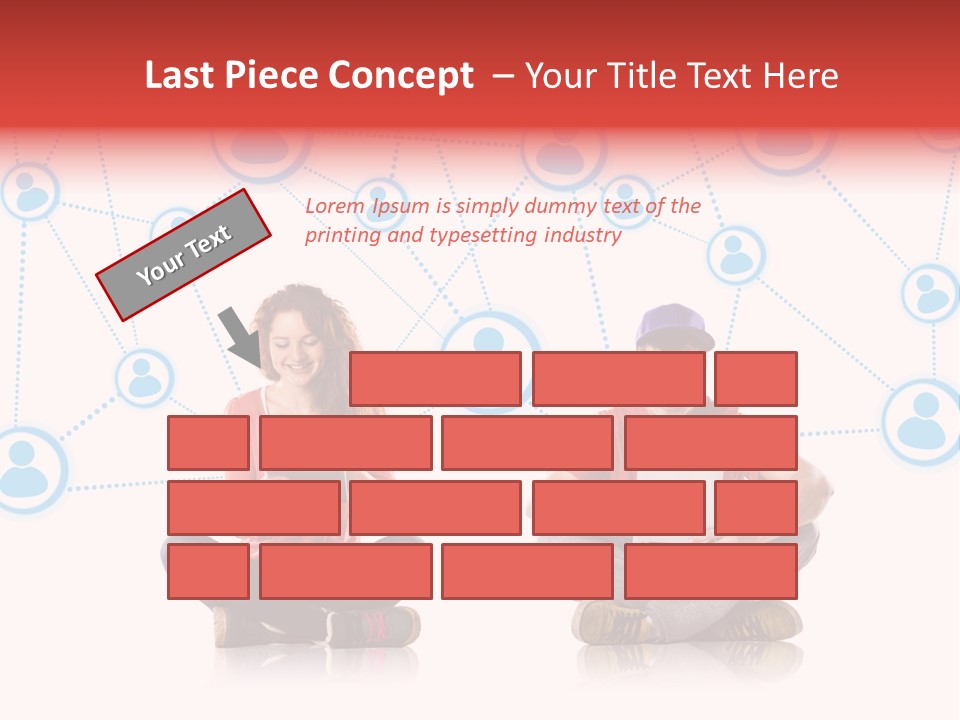 Connect Connection Mobile PowerPoint Template