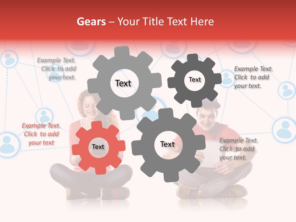 Connect Connection Mobile PowerPoint Template