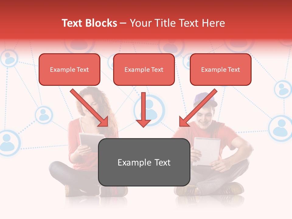 Connect Connection Mobile PowerPoint Template