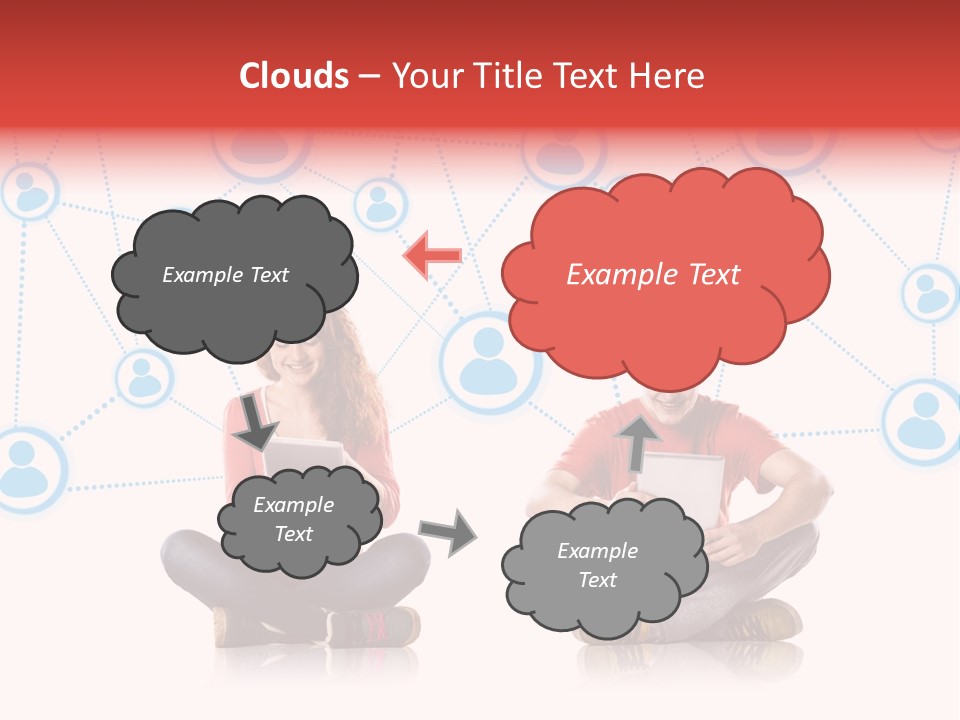 Connect Connection Mobile PowerPoint Template