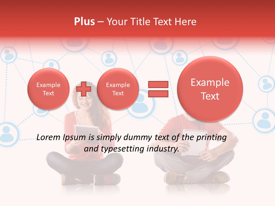 Connect Connection Mobile PowerPoint Template