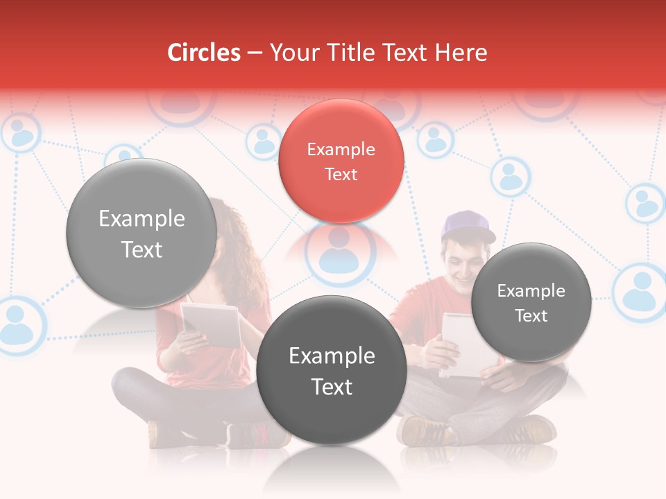 Connect Connection Mobile PowerPoint Template