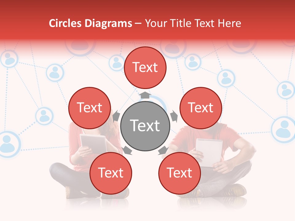 Connect Connection Mobile PowerPoint Template