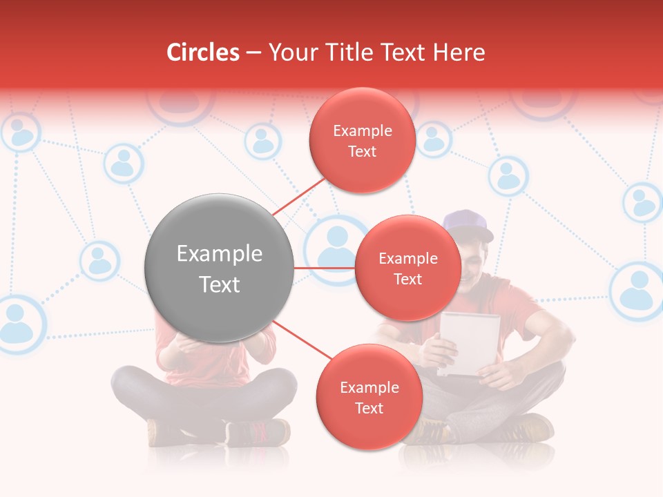 Connect Connection Mobile PowerPoint Template