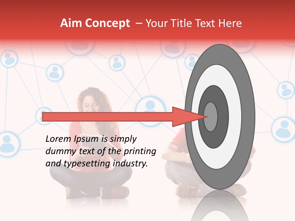 Connect Connection Mobile PowerPoint Template